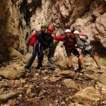 on Mauri e Miki Ferrata Burrone Giovanelli